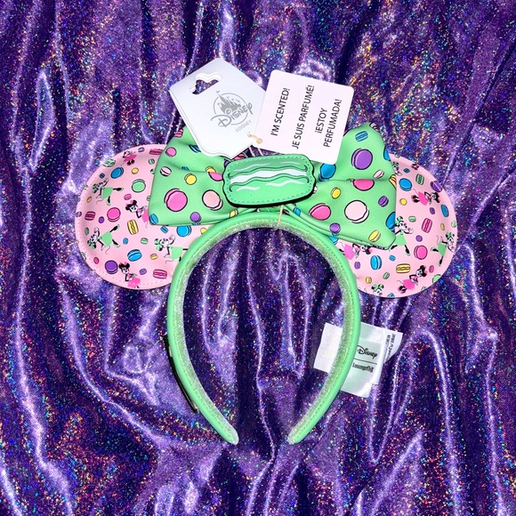 Disney Scented Macaron Loungefly Ears - Picture 1 of 8